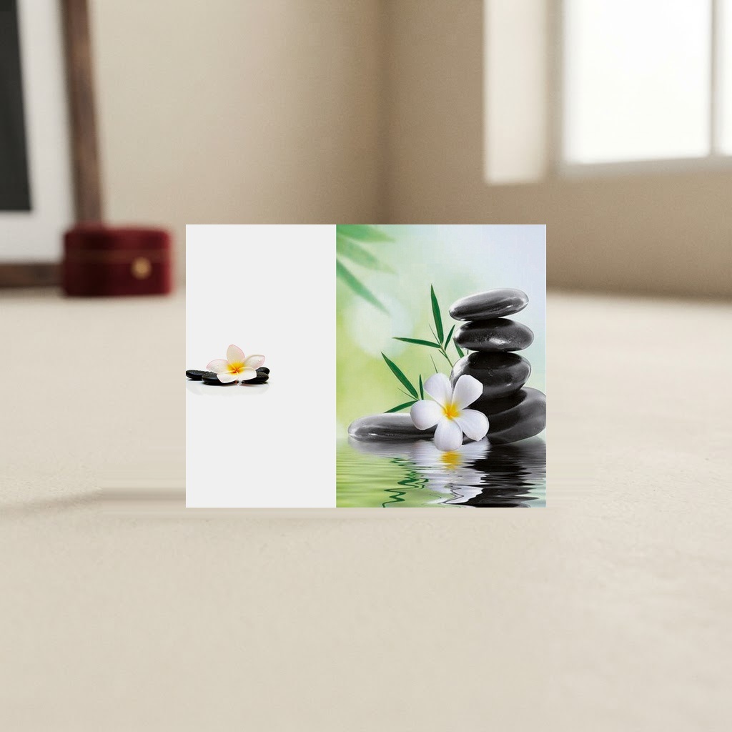 100 PACK MODERN MEMORIAL CARDS # MD-55-Zen Nenufar — Print services · Esquelas y recordatorios · Ref. 2610055 | Ramón Chao