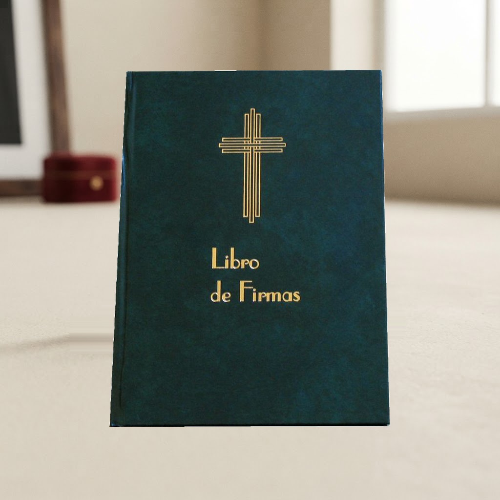 LIBRO FIRMAS TAPA DURA PRINT # VERD ESP — Imprenta · Libros de firmas · Ref. 555005 | Ramón Chao