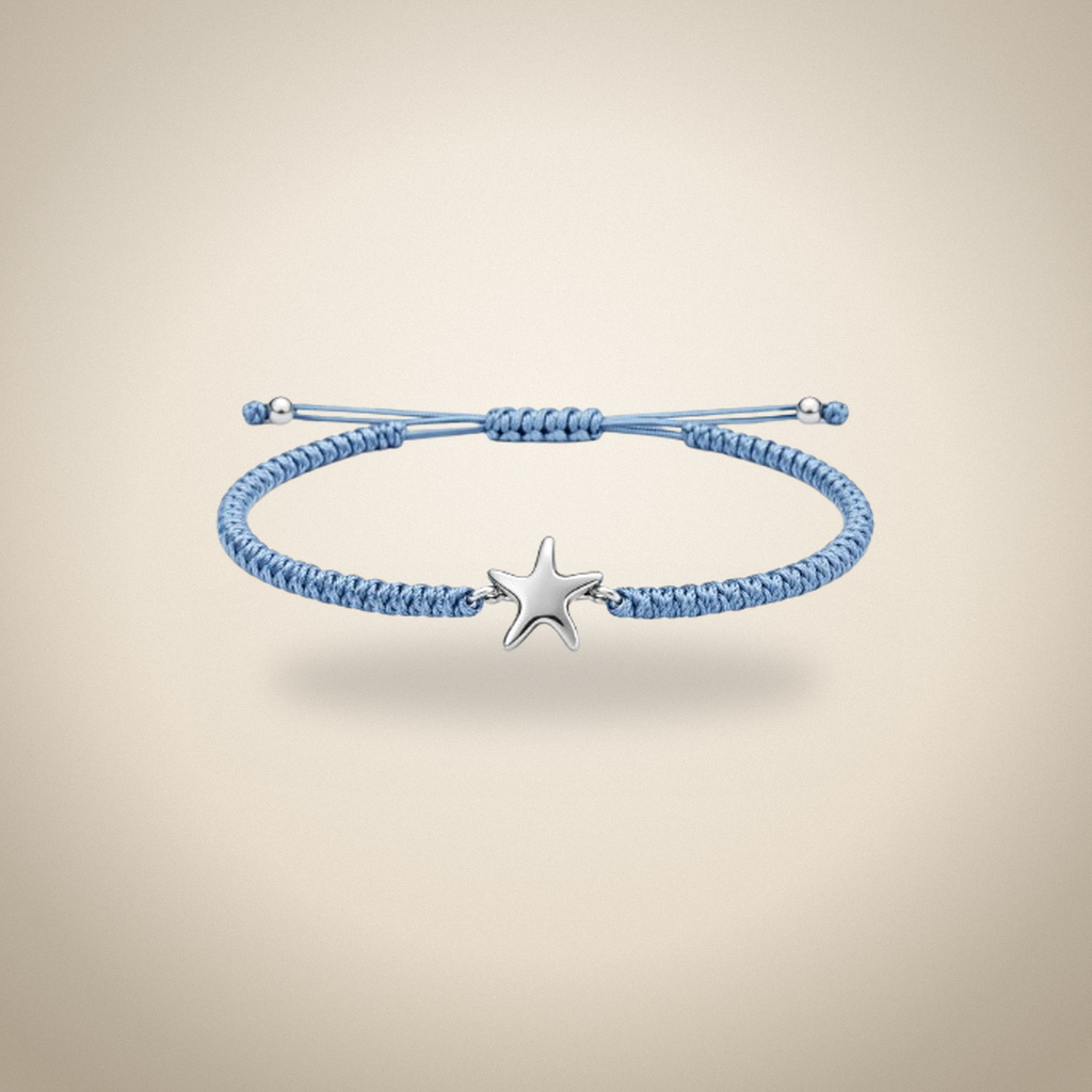 PULSERA CHEMILLA CELESTE C/ ESTRELLA — Incineración · Joyas · Ref. 7779402 | Ramón Chao