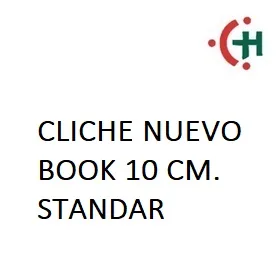 CLICHE NUEVO BOOK 10 CM. STANDAR — Imprenta · Libros de firmas · Ref. 7625000 | Ramón Chao