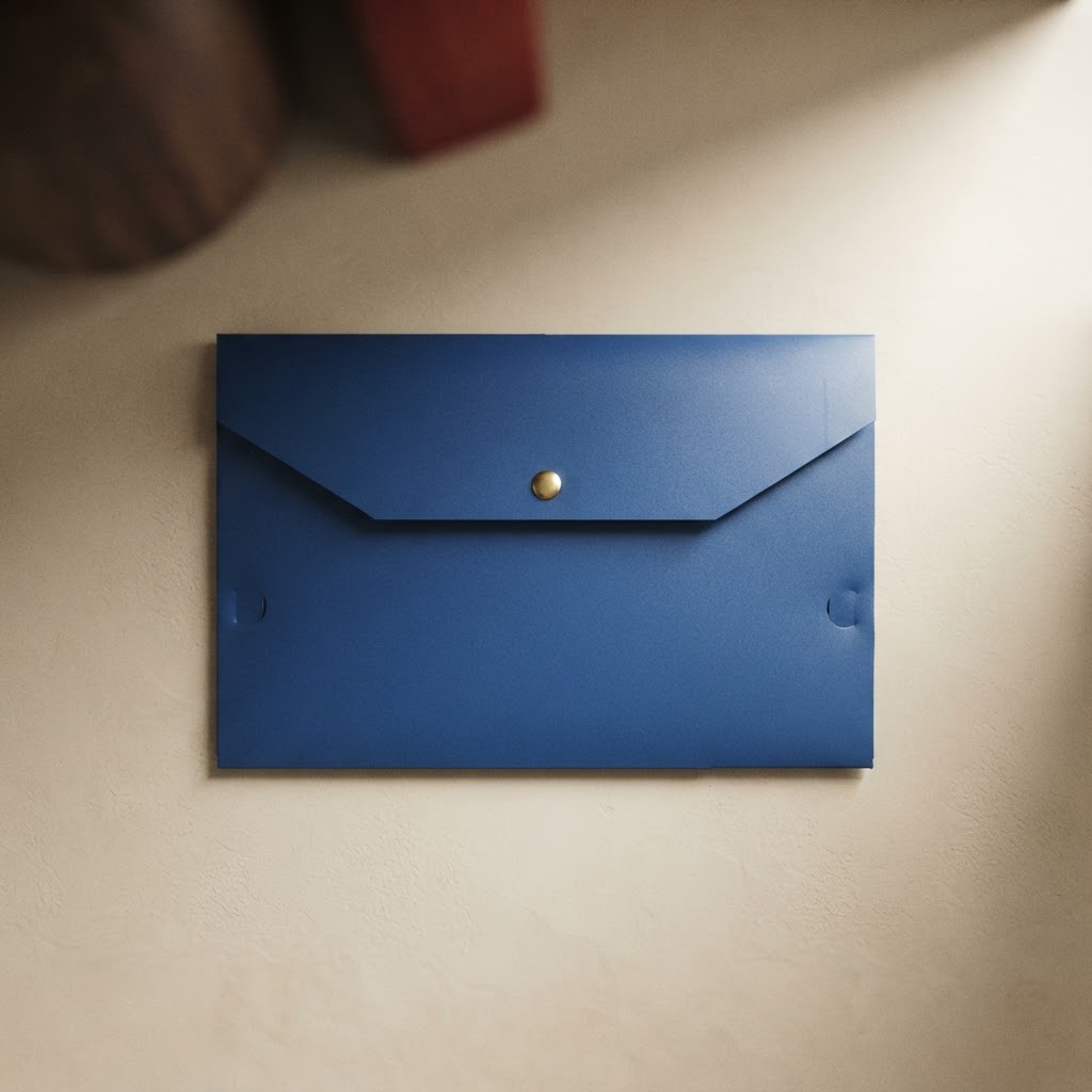 PORTA-DOCUMENTOS PLASTICO # BLEU OSLO S/I — Imprenta · Estuches y porta-documentos · Ref. 1230001 | Ramón Chao