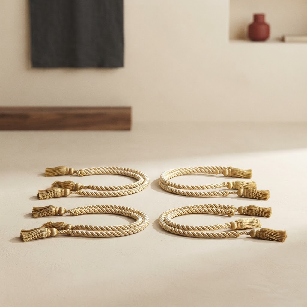 JUEGO CORDONES SEDA LUJO ORO — Capillas y carros · Complementos · Ref. 1318000 | Ramón Chao