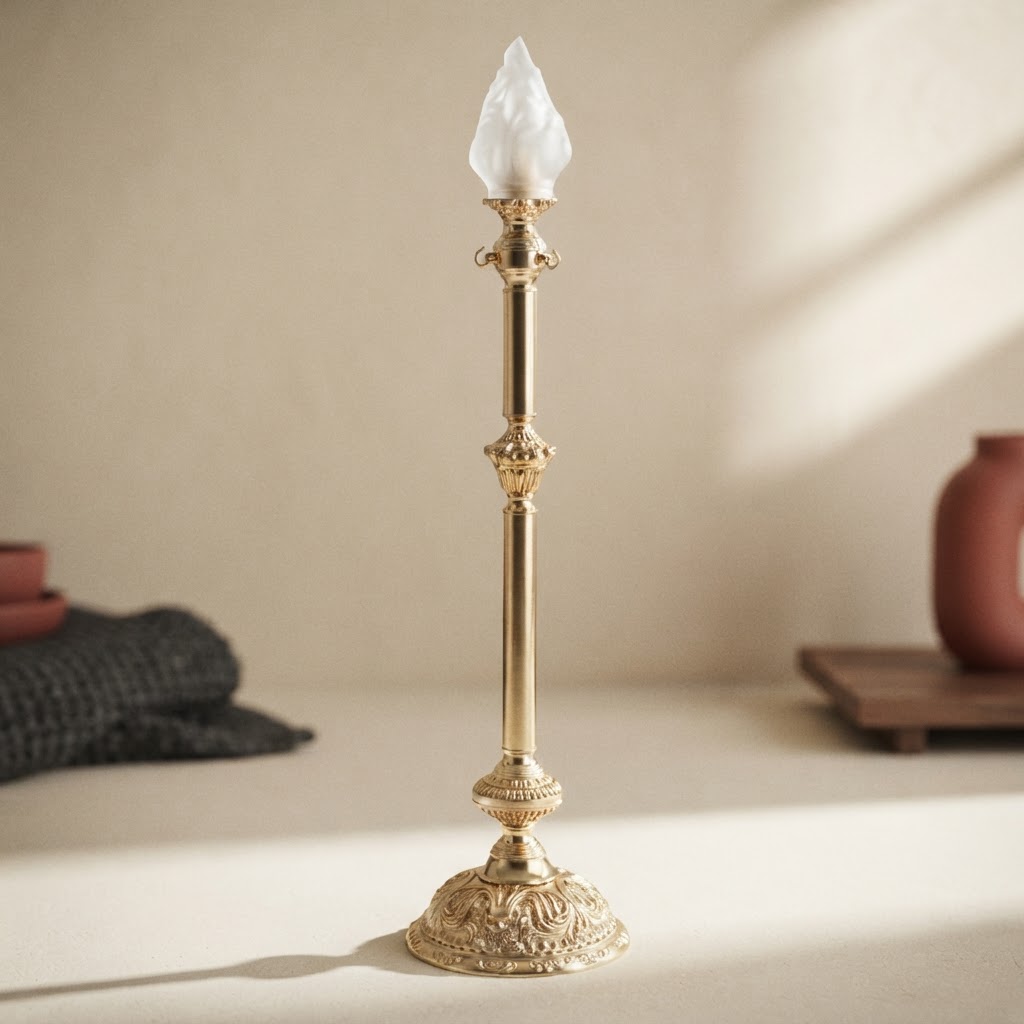 CANDELABRO IMPERIAL ORO C/LUZ — Capillas y carros · Hasta fin de existencias · Ref. 1659001 | Ramón Chao