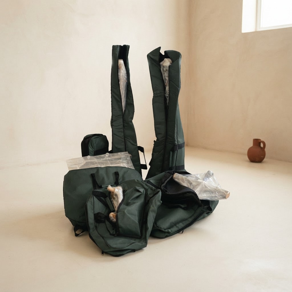 BOLSA ACOLCHADA JGO. BANQUETAS LUJO PEQUEÑA — Capillas y carros · Bolsas acolchadas · Ref. 1661000 | Ramón Chao