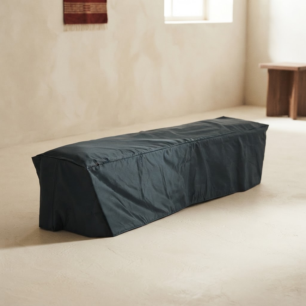CUBRECAJA NYLON ACOLCHADO VOLGA NEGRO — Artículos generales · Protección ataúdes · Ref. 1699000 | Ramón Chao