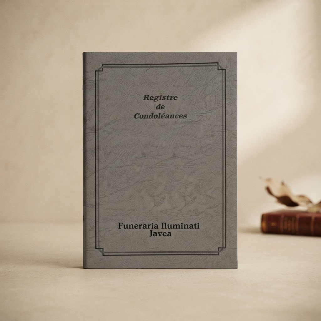 LIBRO FIRMAS PIEL GRIS (FR) # C/INSCRIPCION — Imprenta · Libros de firmas · Ref. 1765002 | Ramón Chao