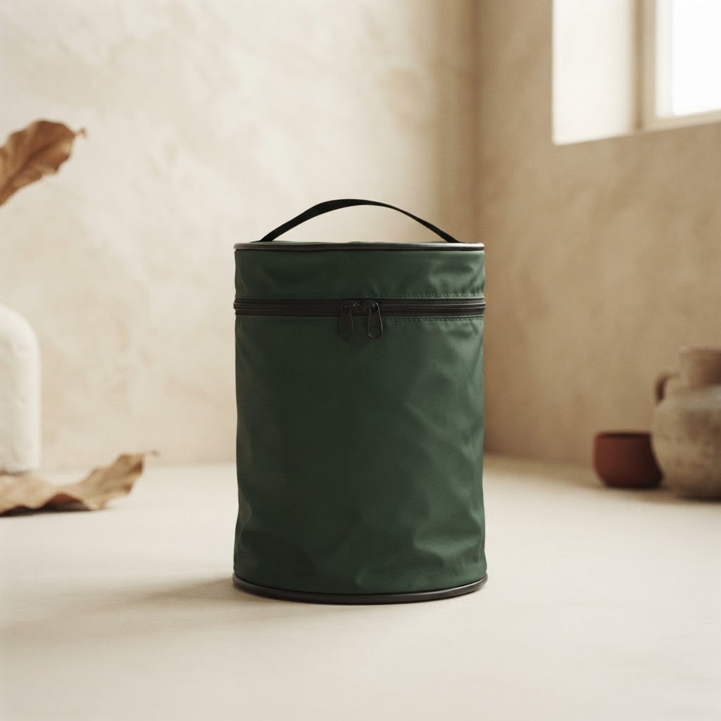 BOLSA URNA NYLON IBIZA C/I VERDE TEMPESTAD — Incineración · Bolsas · Ref. 2239003 | Ramón Chao
