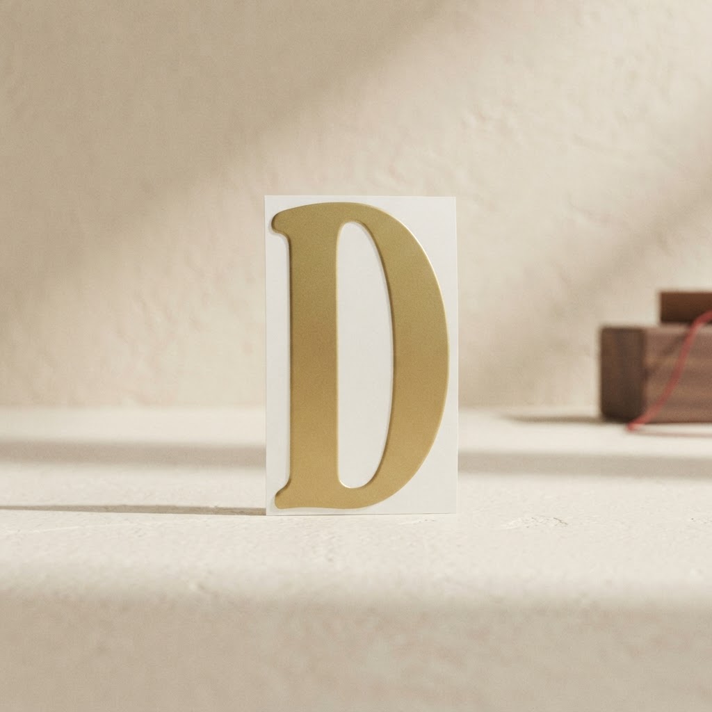 FEUILLE 91 LETTRES OR 24 mm. # D — Imprimerie · Hasta fin de existencias · Ref. 2284001 | Ramón Chao