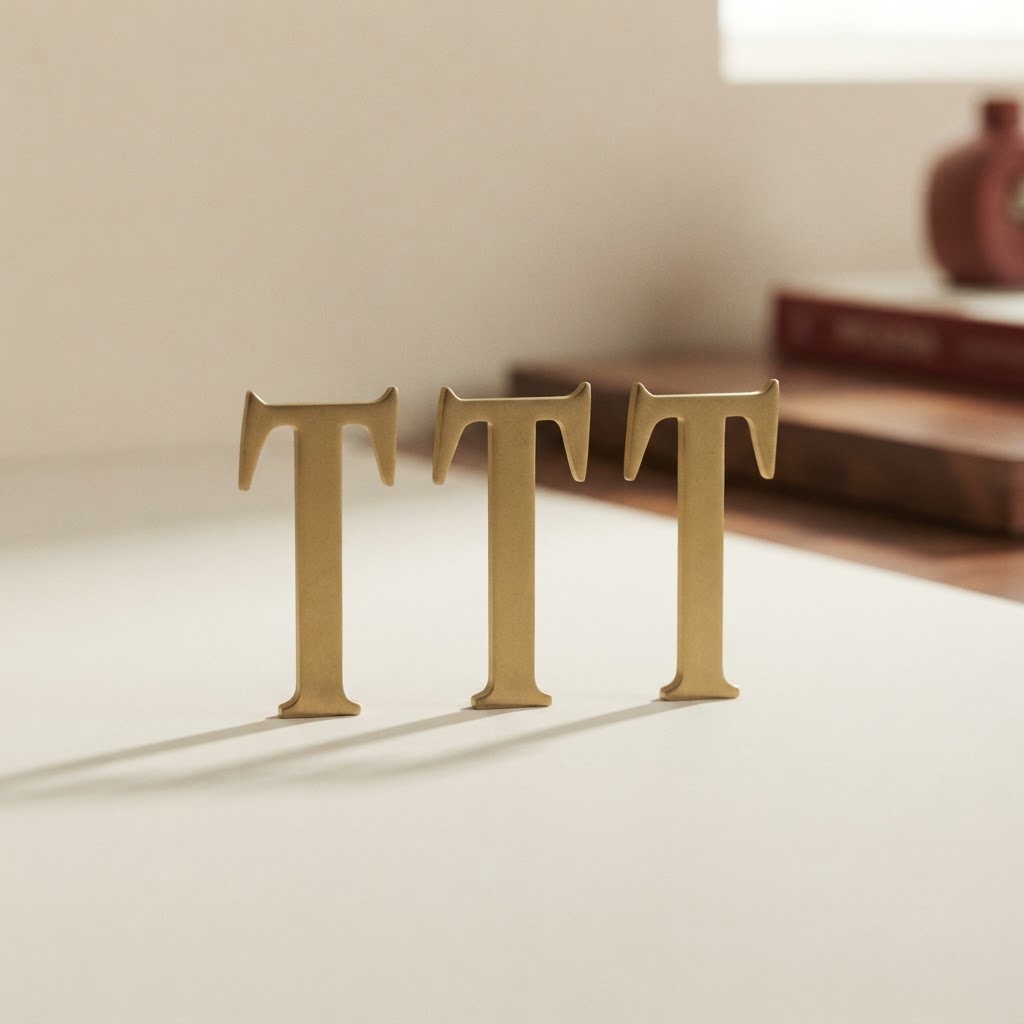 HOJA 91 LETRAS ORO 24 mm. # T — Imprenta · Hasta fin de existencias · Ref. 2284008 | Ramón Chao