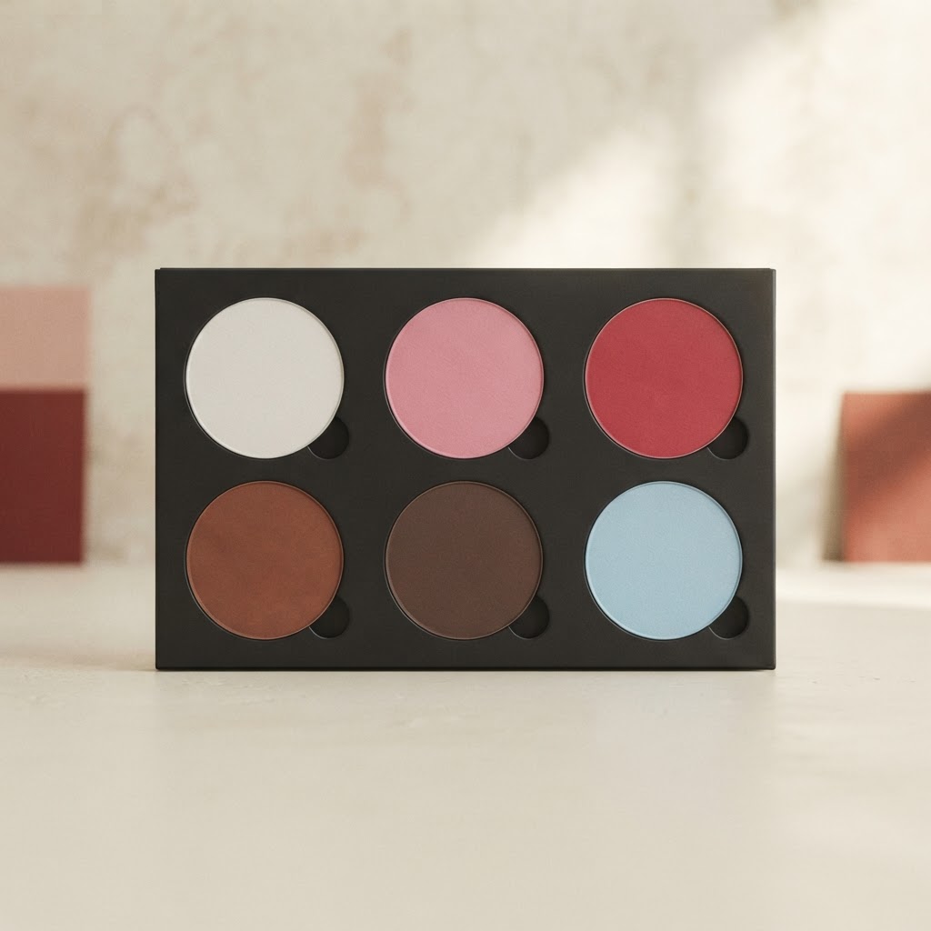PALETA SOMBRA OJOS 6 TONOS NATURAL — Tanatopraxia · Cosmética y terminación · Ref. 239001 | Ramón Chao