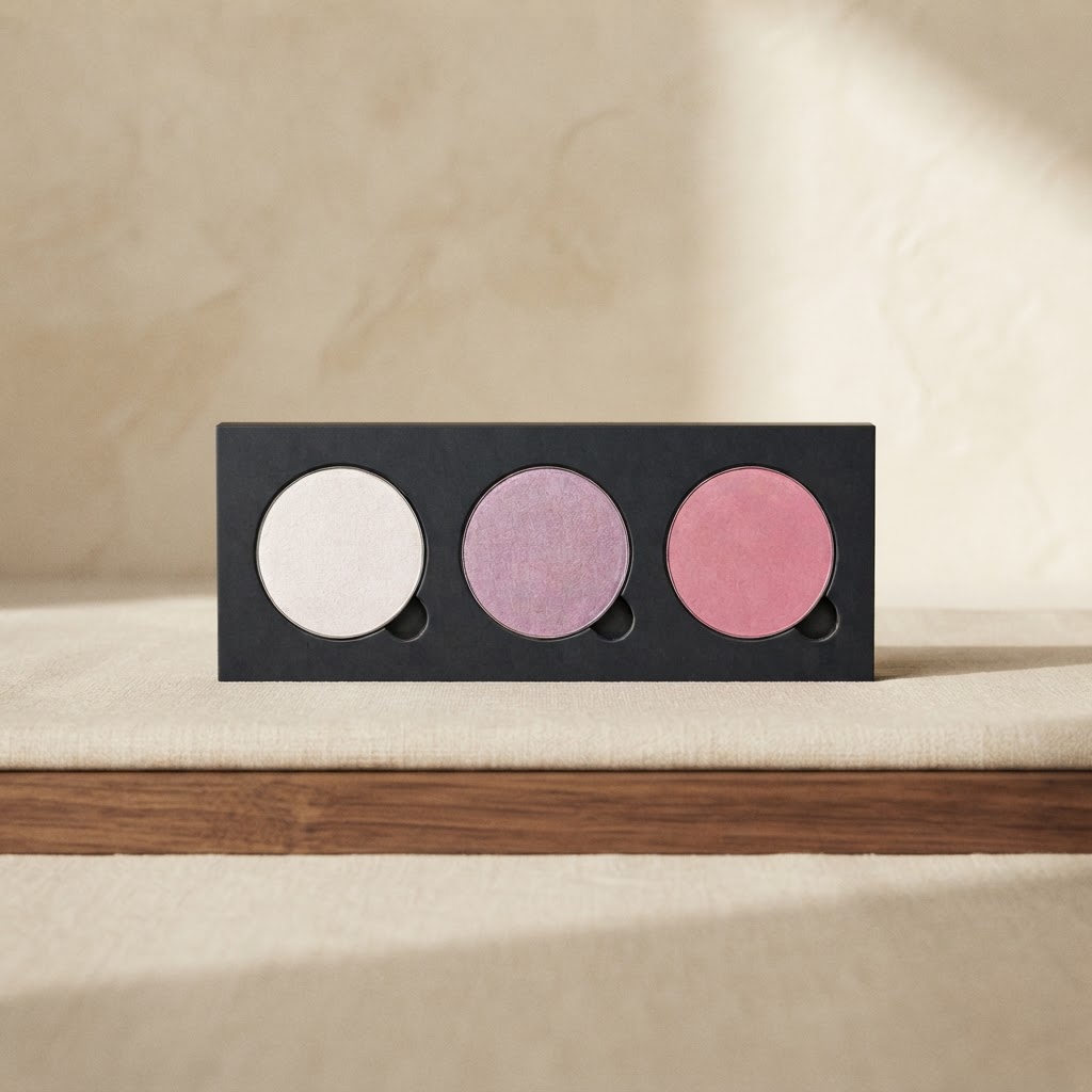 PALETA SOMBRA OJOS 3 TONOS DESIERTO — Tanatopraxia · Cosmética y terminación · Ref. 239002 | Ramón Chao