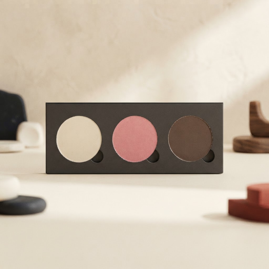 PALETA SOMBRA OJOS 3 TONOS PLAYA — Tanatopraxia · Cosmética y terminación · Ref. 239003 | Ramón Chao