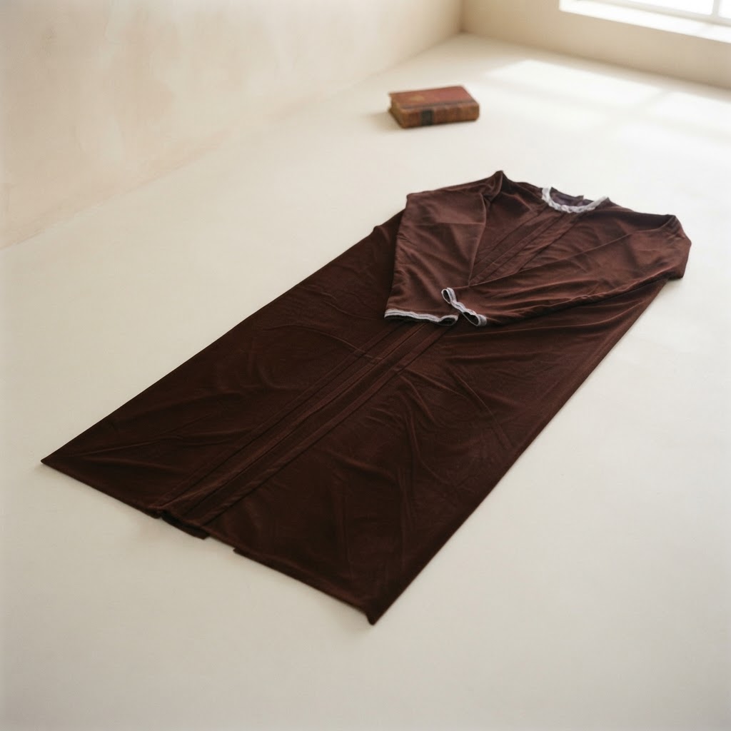 VESTIDO HABITO TERCIOPELO # MARRON — Vestimenta de cadáveres · Vestidos-mantos-pecheros · Ref. 2503002 | Ramón Chao