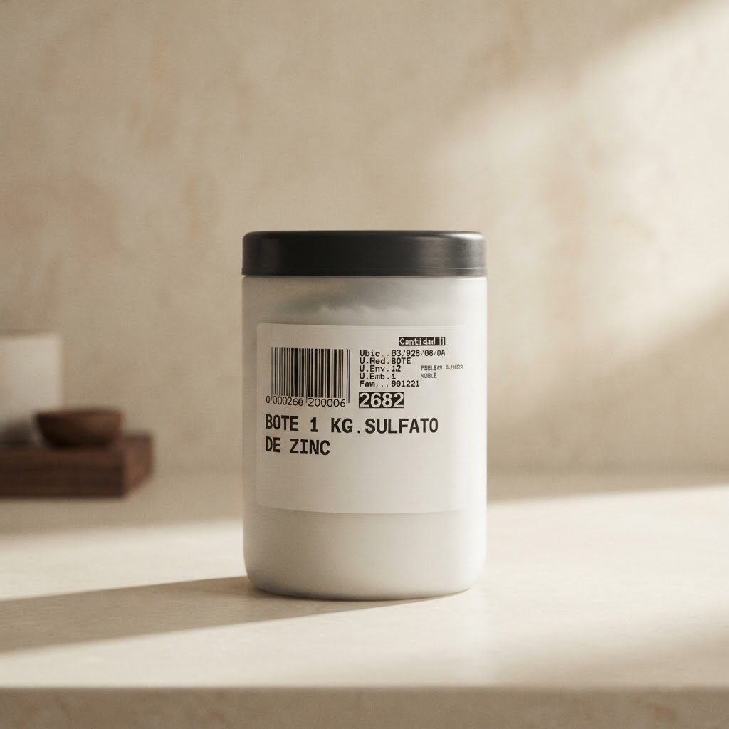 BOTE 1 KG.SULFATO DE ZINC — Artículos generales · Traslado de cadáveres · Ref. 2682000 | Ramón Chao