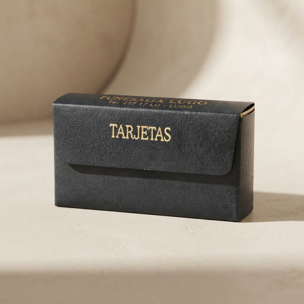 ESTUCHE TARJETAS MODELO LAGO # AZUL CON INSC. — Imprenta · Estuches y porta-documentos · Ref. 2763004 | Ramón Chao