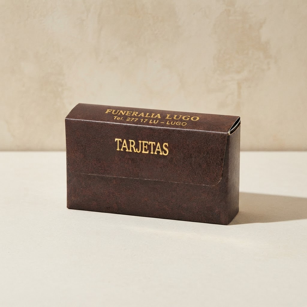 ESTUCHE TARJETAS MODELO LAGO # MARRON CON INS. — Imprenta · Estuches y porta-documentos · Ref. 2763005 | Ramón Chao