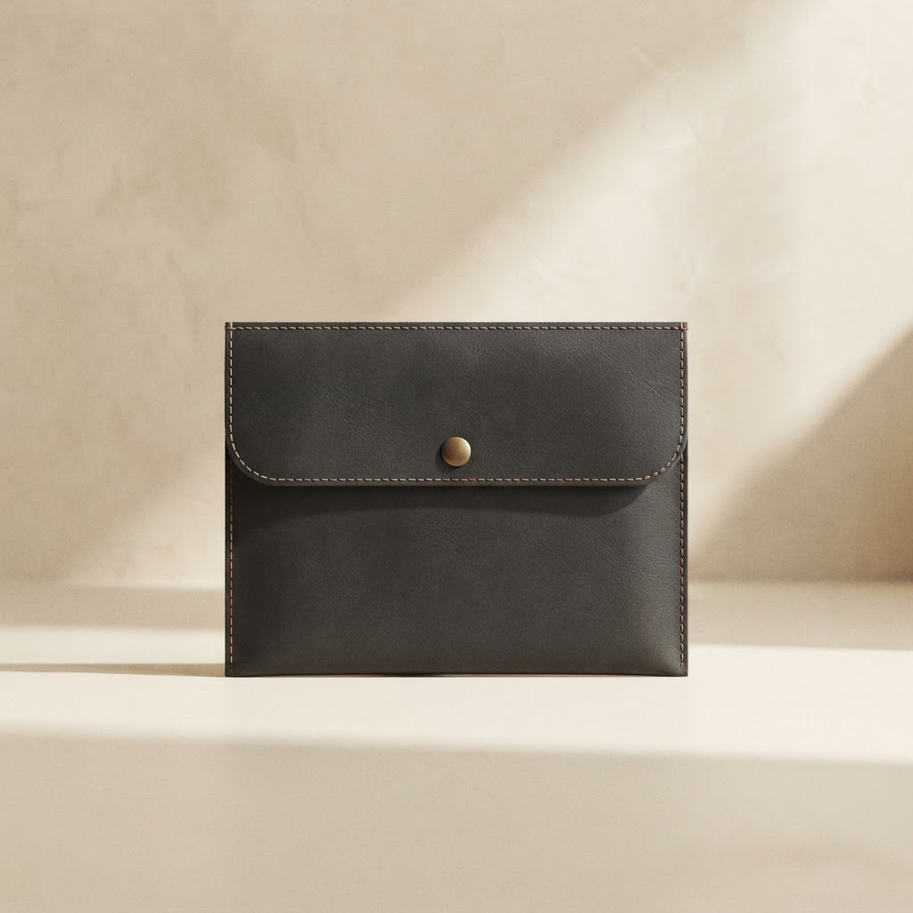 PORTA-DOCUMENTOS PIEL # MARRON SIN INS. — Imprenta · Estuches y porta-documentos · Ref. 2840002 | Ramón Chao