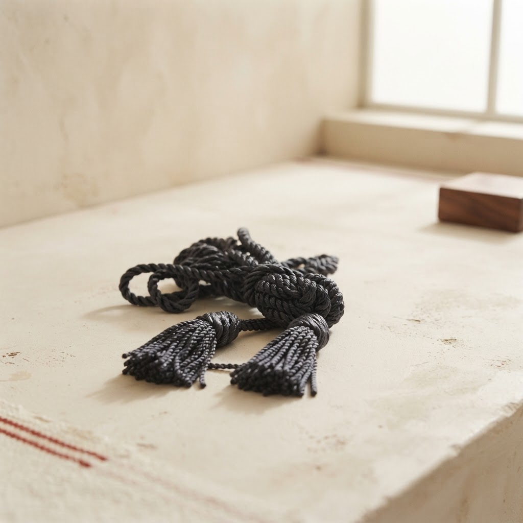 CORDON-HABITO ARTº 200 # GRIS(G/BL-NG/G) — Vestimenta de cadáveres · Rosarios y cruces · Ref. 3414004 | Ramón Chao