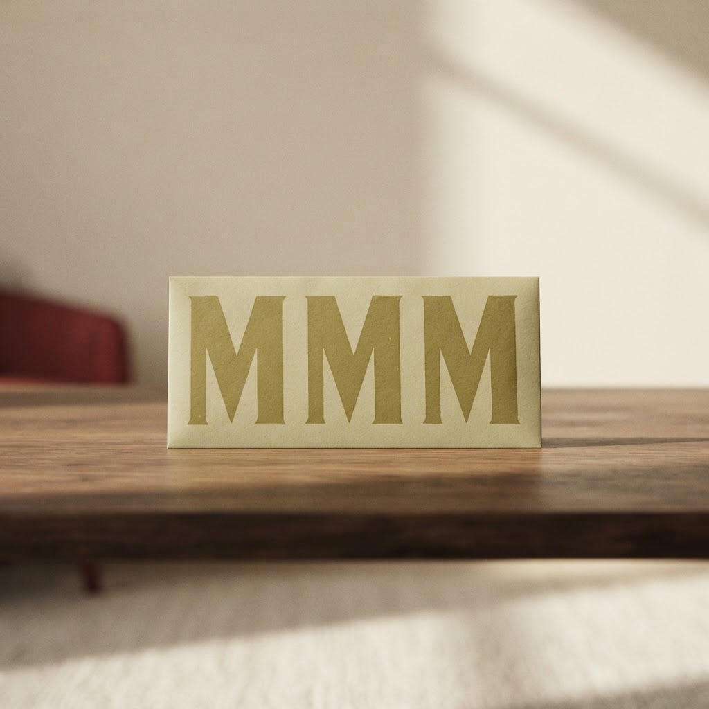 Enveloppe 25 bandes lettres 7L(9-10) # MMM... — Fleuristerie · Hasta fin de existencias · Ref. 3478036 | Ramón Chao