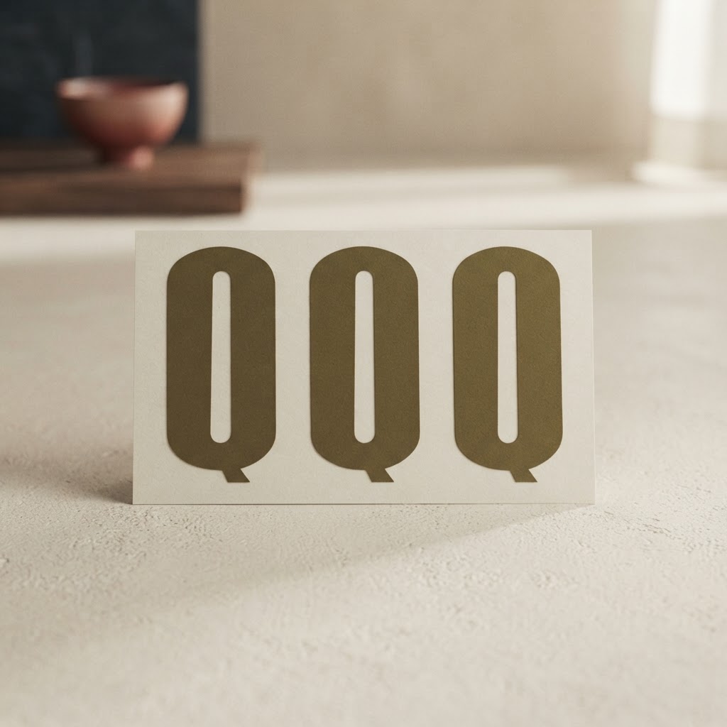 ENVELOPPE 25 BANDES LETTRES 7L(9-10) # QQQ... — Fleuristerie · Hasta fin de existencias · Ref. 3478041 | Ramón Chao