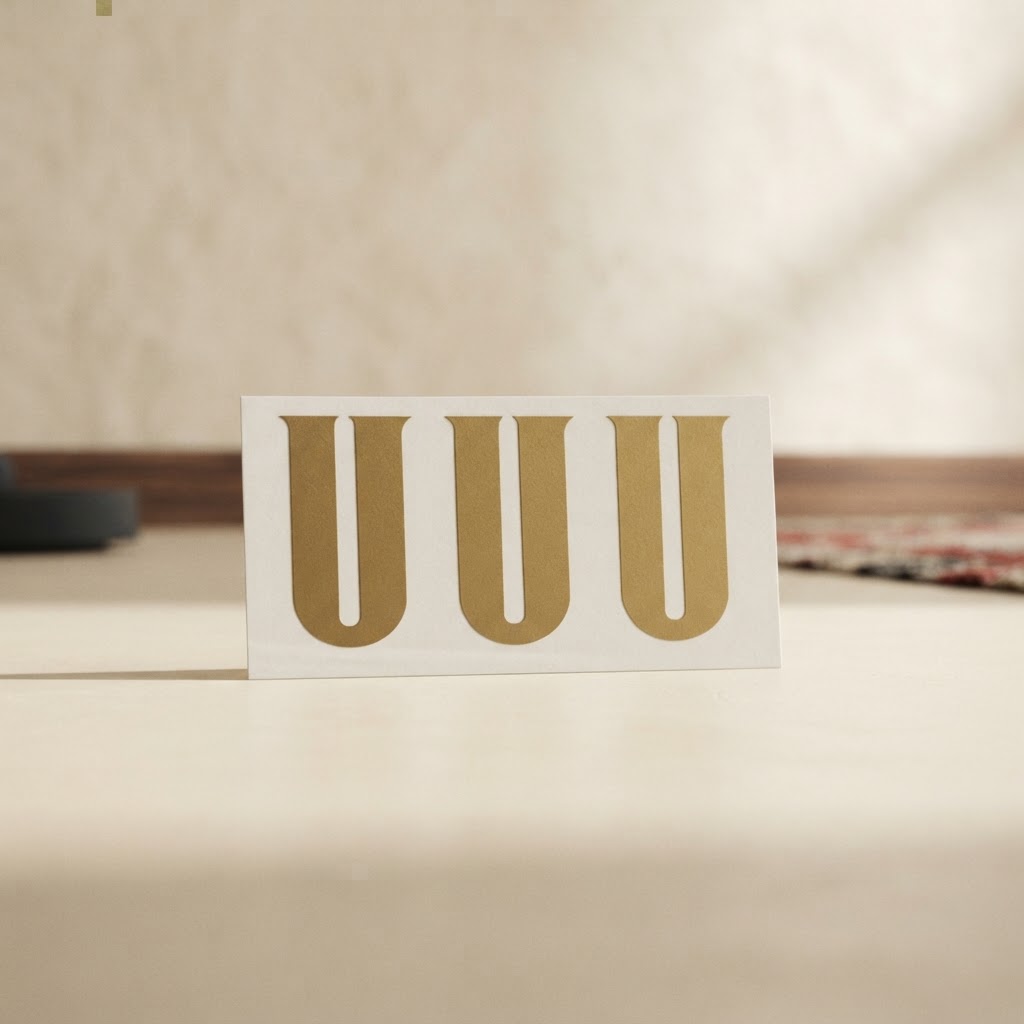 25 x Adhesive Letter Strips 7L(9-10) # UUU... — Floristry · Hasta fin de existencias · Ref. 3478045 | Ramón Chao