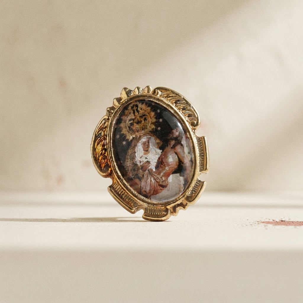 Colour saint shield # V.Rosario — Garments for the deceased · Hasta fin de existencias · Ref. 3582008 | Ramón Chao