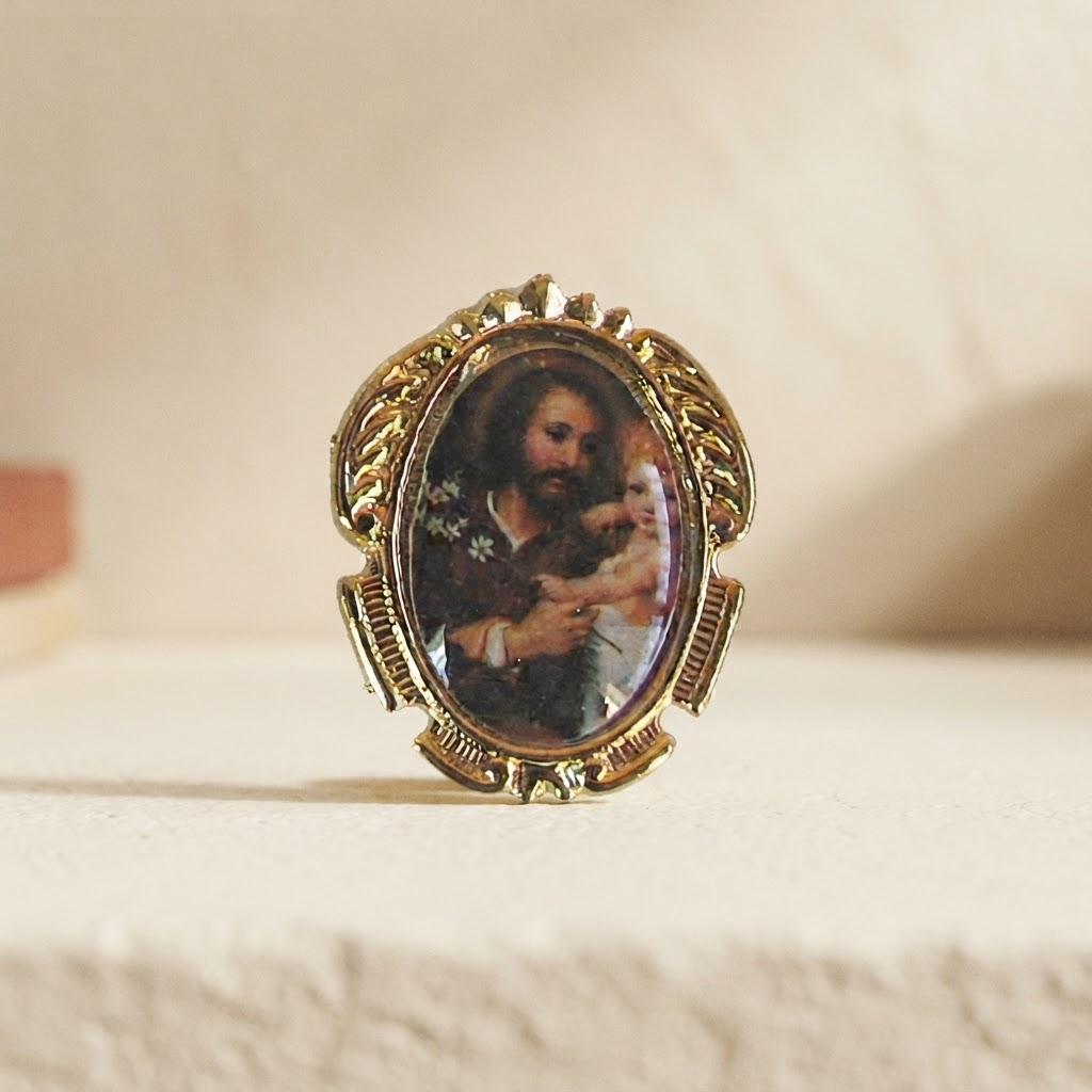 Coloured saint emblem # Saint Joseph — Garments for the deceased · Hasta fin de existencias · Ref. 3582014 | Ramón Chao