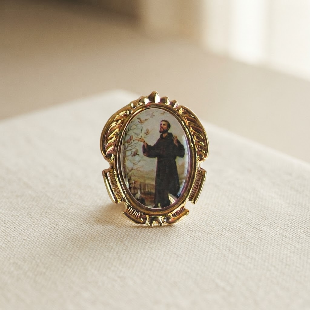 ESCUDO SANTORAL COR # SÃO Fco.ASSIS — Vestuário de cadáveres · Hasta fin de existencias · Ref. 3582015 | Ramón Chao