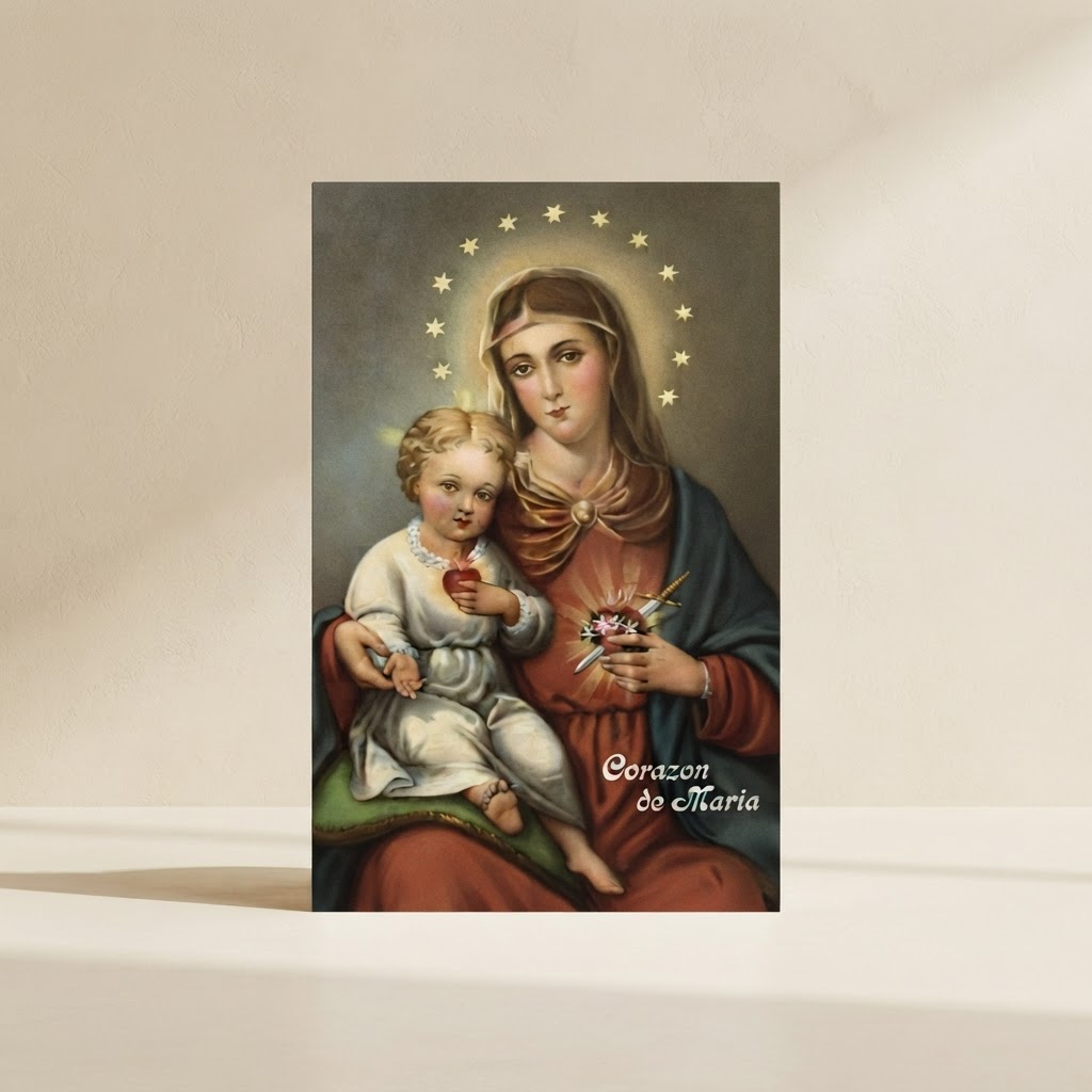 COLOUR RELIGIOUS CARD (7X11) # 1014/C.Mar… — Garments for the deceased · Hasta fin de existencias · Ref. 3589002 | Ramón Chao