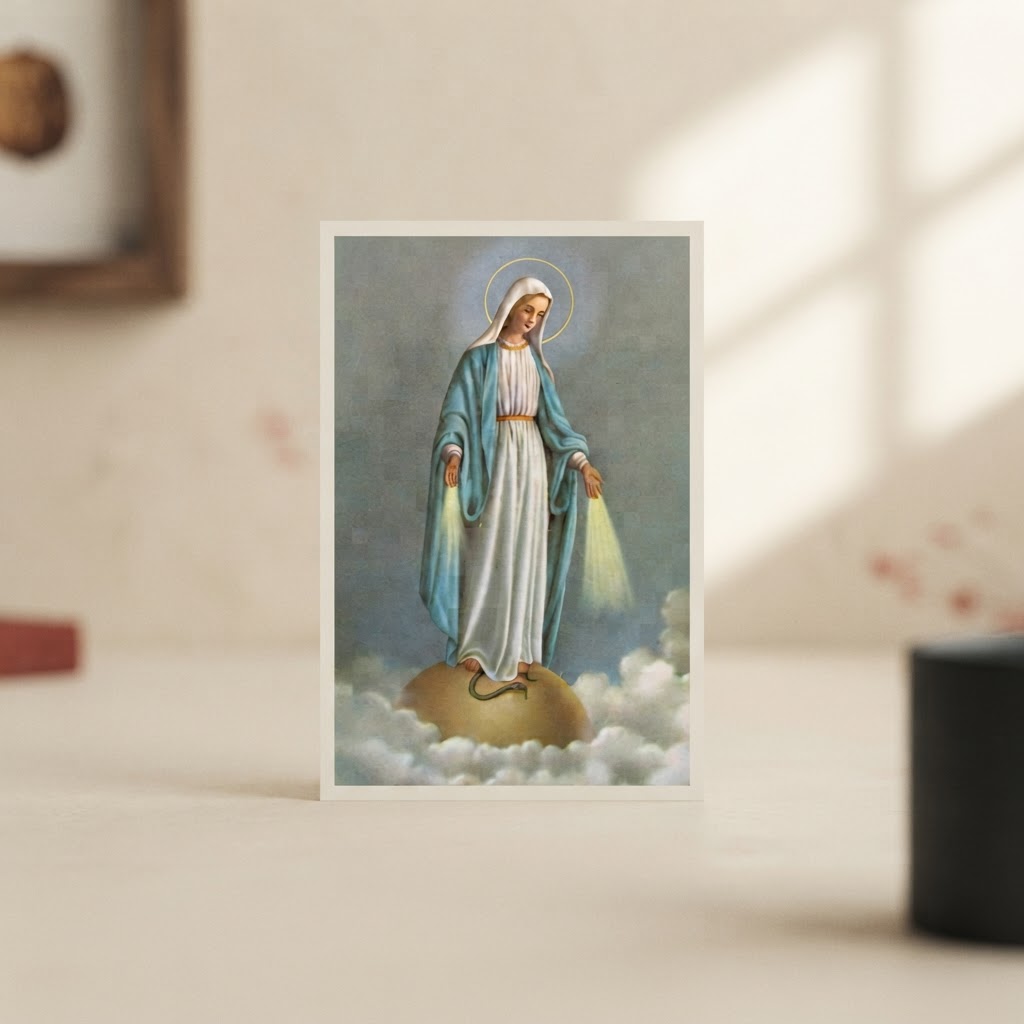 COLOUR RELIGIOUS CARD (7X11) # 310/V.MILA… — Garments for the deceased · Hasta fin de existencias · Ref. 3589014 | Ramón Chao