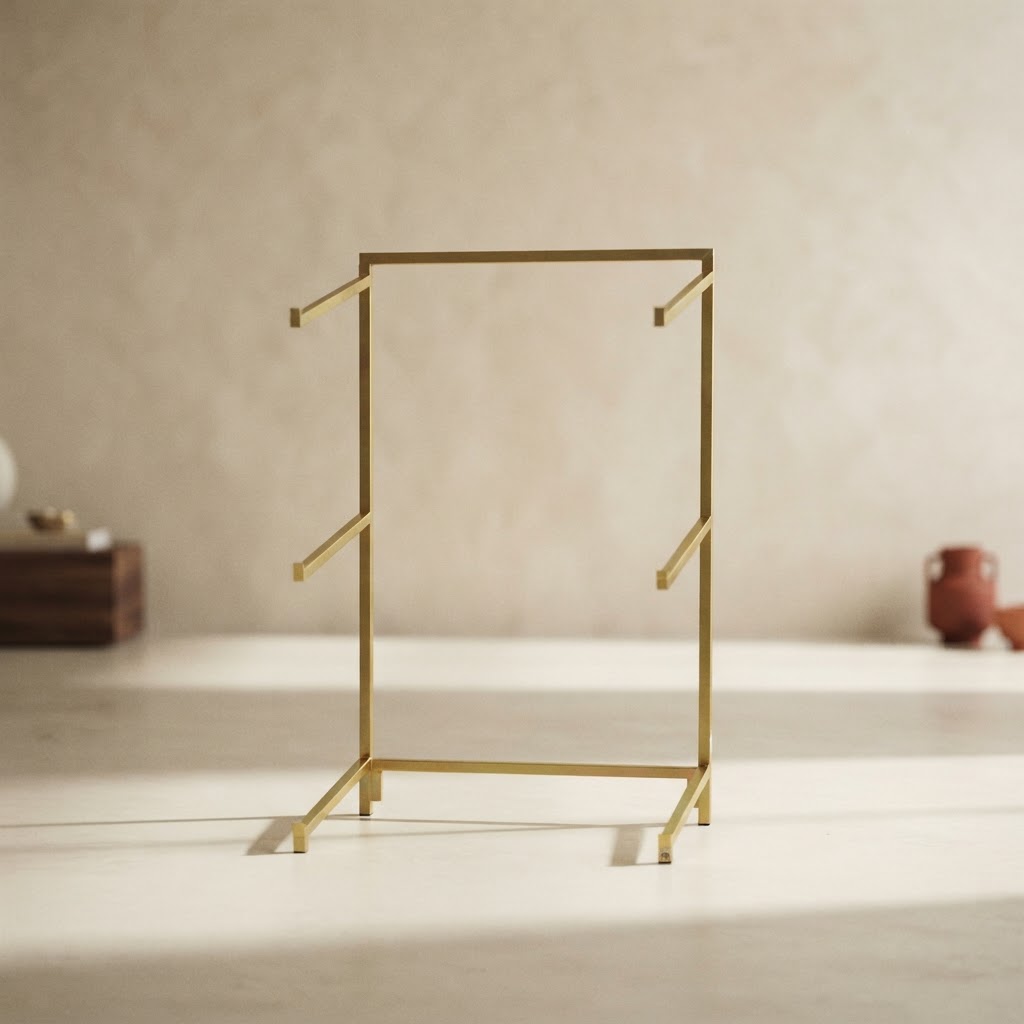 3-COFFIN DISPLAY STAND. EPOXY-GOLD — Chapels and trolleys · Expositores · Ref. 3667000 | Ramón Chao