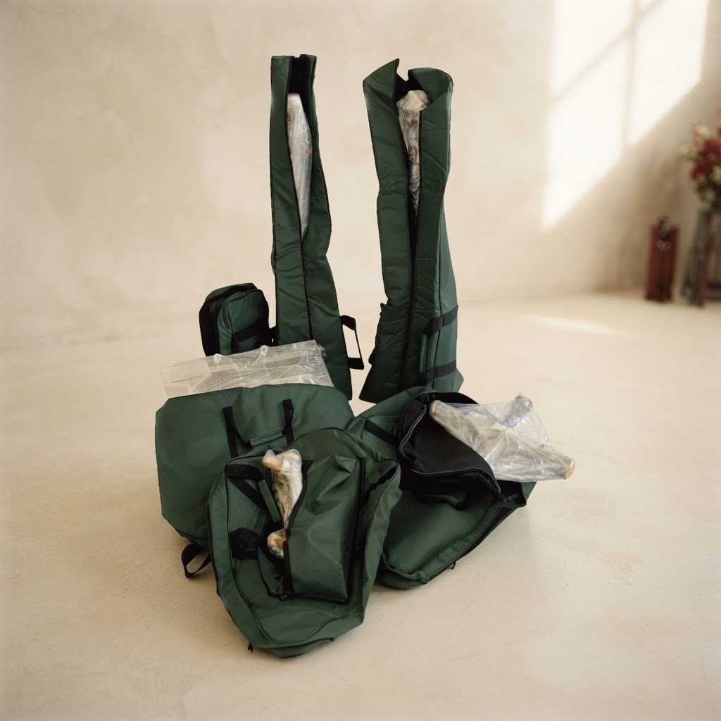 B-A MOURNING SCREEN FOOT/LONG CROSS FOOT — Chapels and trolleys · Bolsas acolchadas · Ref. 3723000 | Ramón Chao