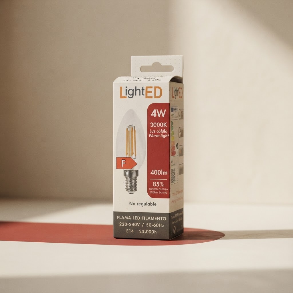 BOMB.FLAMA LED-4W 3000 K — Capillas y carros · Complementos · Ref. 3779001 | Ramón Chao