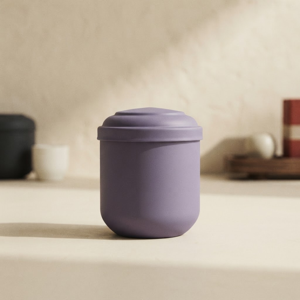 MINI URNA CG IRIS # VIOLETA — Incineración · Urnas metálicas · Ref. 387019 | Ramón Chao