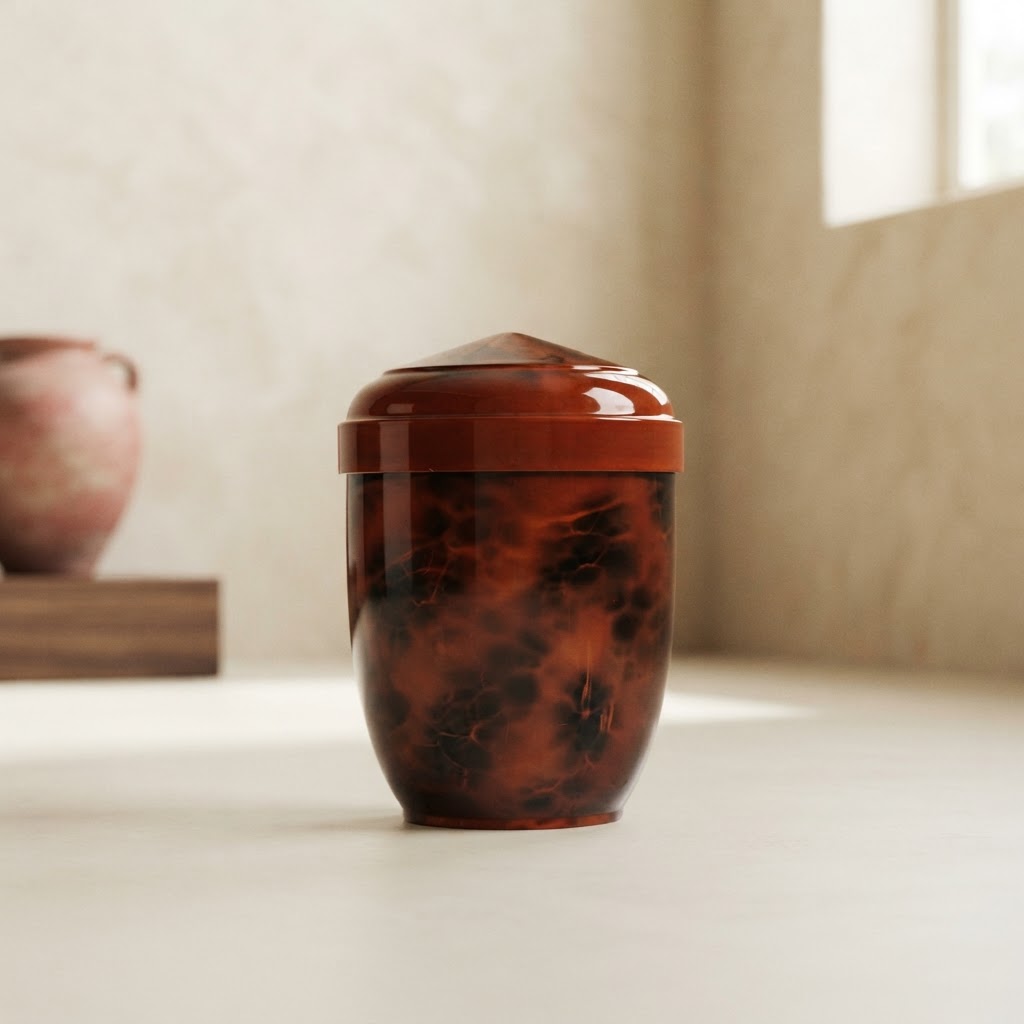 Aluminium combination urn Otin Colesp # Root — Cremation · Urnas metálicas · Ref. 389003 | Ramón Chao