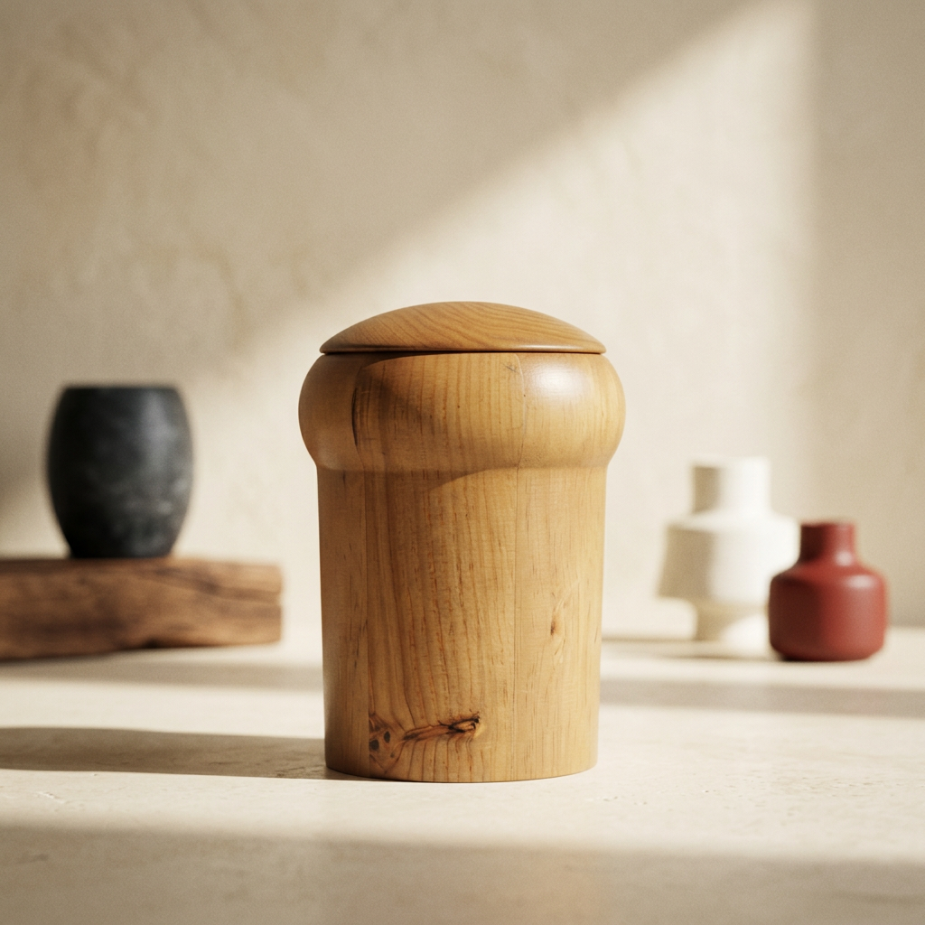 URNA COMB. PINO # MIEL — Incineración · Urnas madera · Ref. 4475000 | Ramón Chao