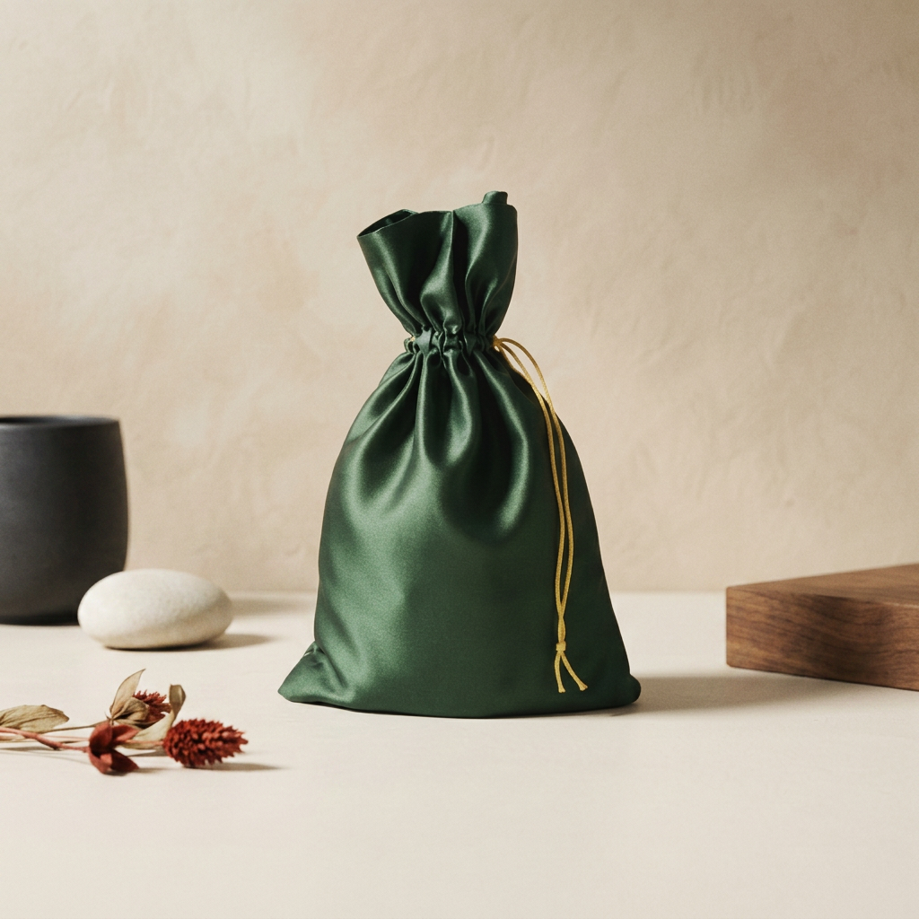 BOLSA MINI URNE RASO # VERDE — Incinération · Bolsas · Ref. 4669003 | Ramón Chao