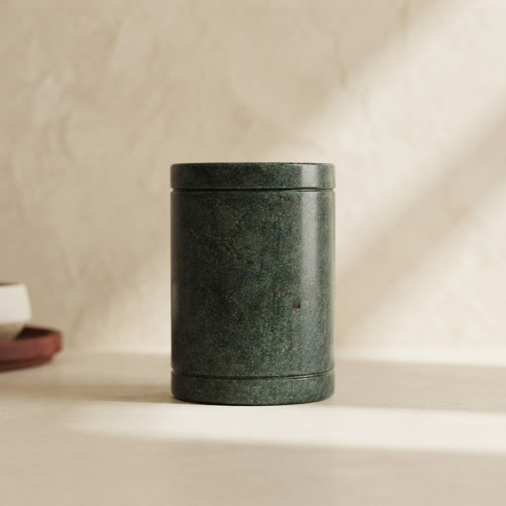 ALABASTER URN CORMORAN # GREEN — Cremation · Urnas alabastro, cristal y otros · Ref. 4673004 | Ramón Chao