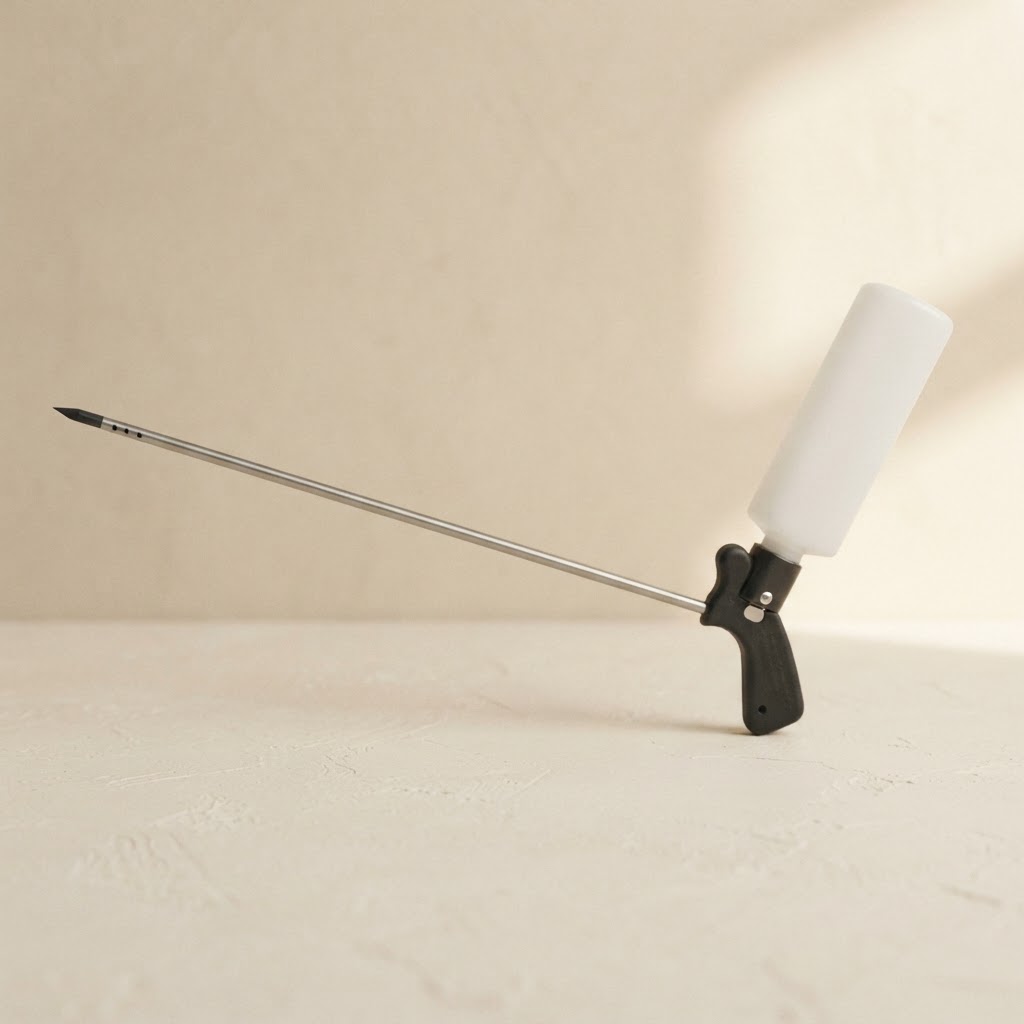 TROCAR EVOLUTION CON INYECTOR Y AGARRE CONFORT — Tanatopraxia · Inyección y aspiración · Ref. 4938001 | Ramón Chao