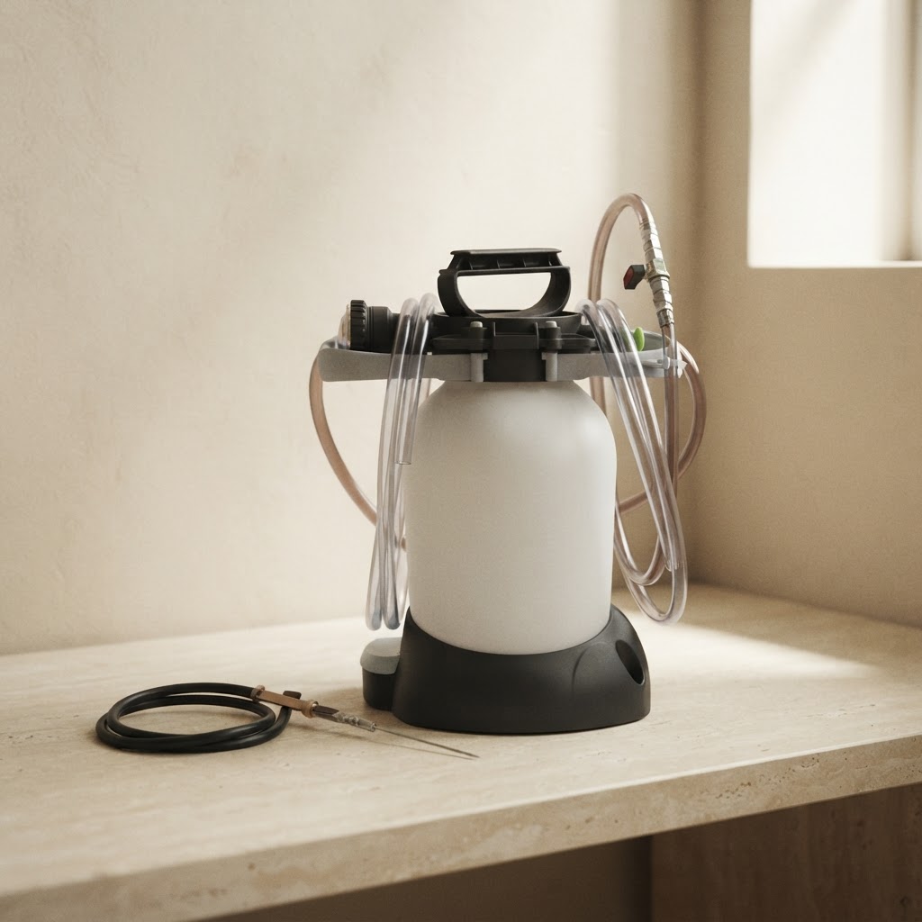 BOMBA ECO-PLAST COMPLETACHAO # c/TUBO ART.0215 — Tanatopraxia · Inyección y aspiración · Ref. 4961001 | Ramón Chao