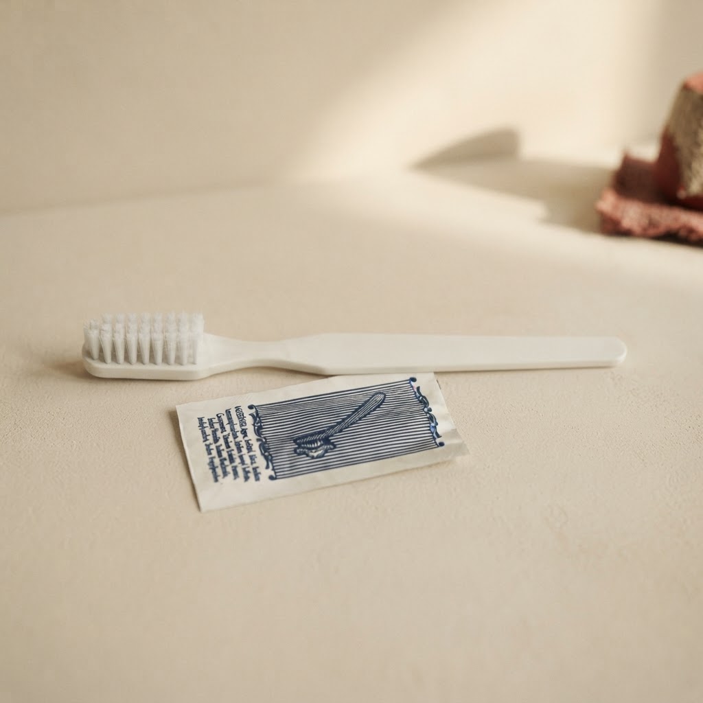 CEPILLO DENTAL C/PASTA (PAPEL) — Artículos generales · Limpieza y desinfección · Ref. 5070000 | Ramón Chao