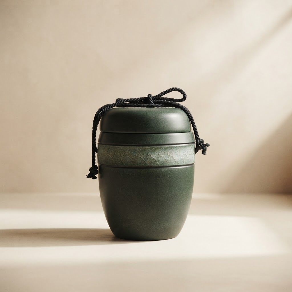 URNA ECOBIO MEDITERRANEA # VERDE OSCURO — Incineración · Urnas degradables · Ref. 5138004 | Ramón Chao