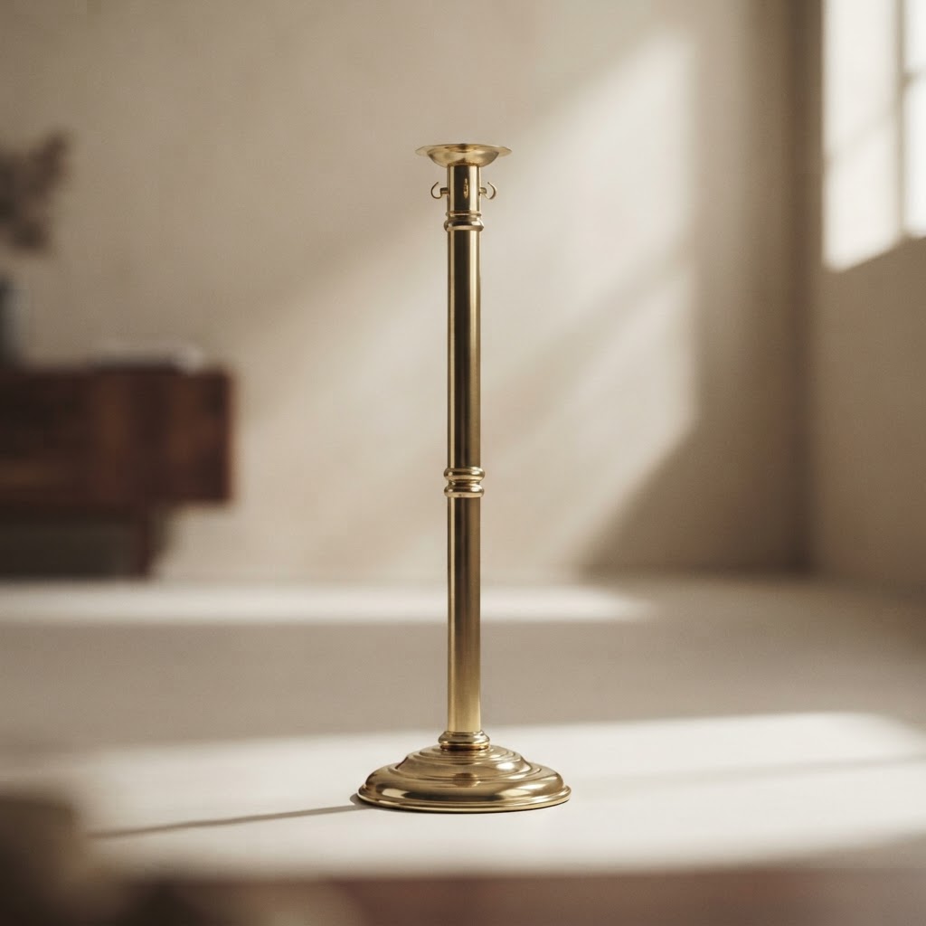 PARIS - CANDELABRO ORO BASICO 95 — Capillas y carros · Capillas metálicas · Ref. 5538000 | Ramón Chao