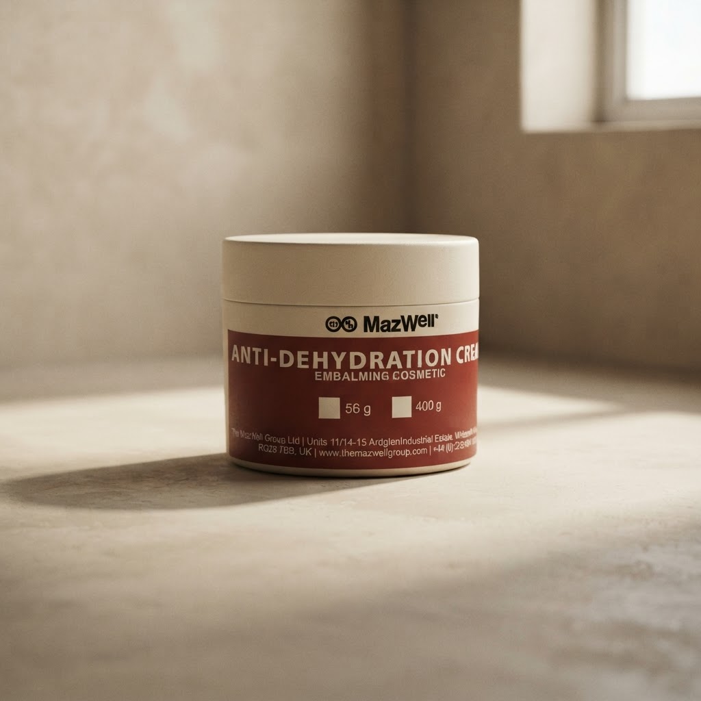 CREMA REHIDRATANTE DODGE BOTE 56GR. — Tanatopraxia · Cosmética y terminación · Ref. 5632001 | Ramón Chao