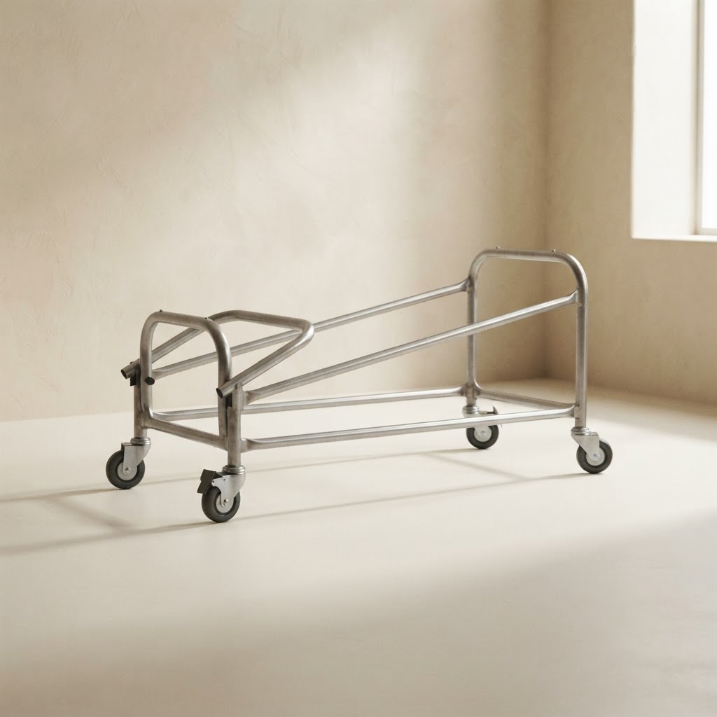 CARRO ABATIBLE ACERINOX — Capillas y carros · Carros · Ref. 567000 | Ramón Chao