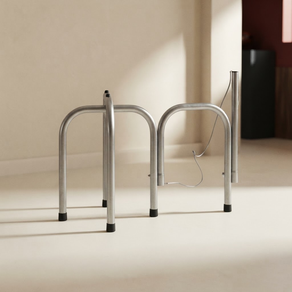 Angel - Stainless steel basic chapel divider — Chapels and trolleys · Capillas metálicas · Ref. 5686000 | Ramón Chao