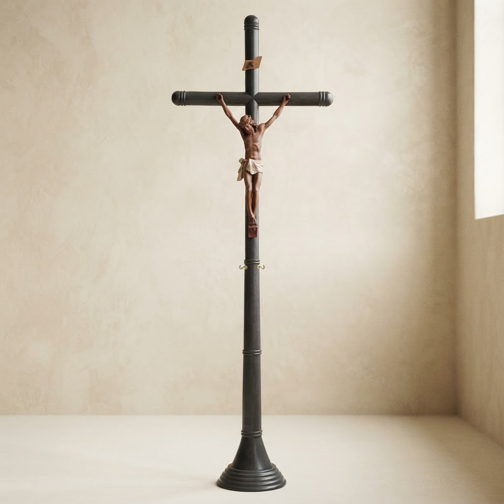 CONICA - CRUZ C/CRISTO — Capillas y carros · Capillas madera · Ref. 5814000 | Ramón Chao