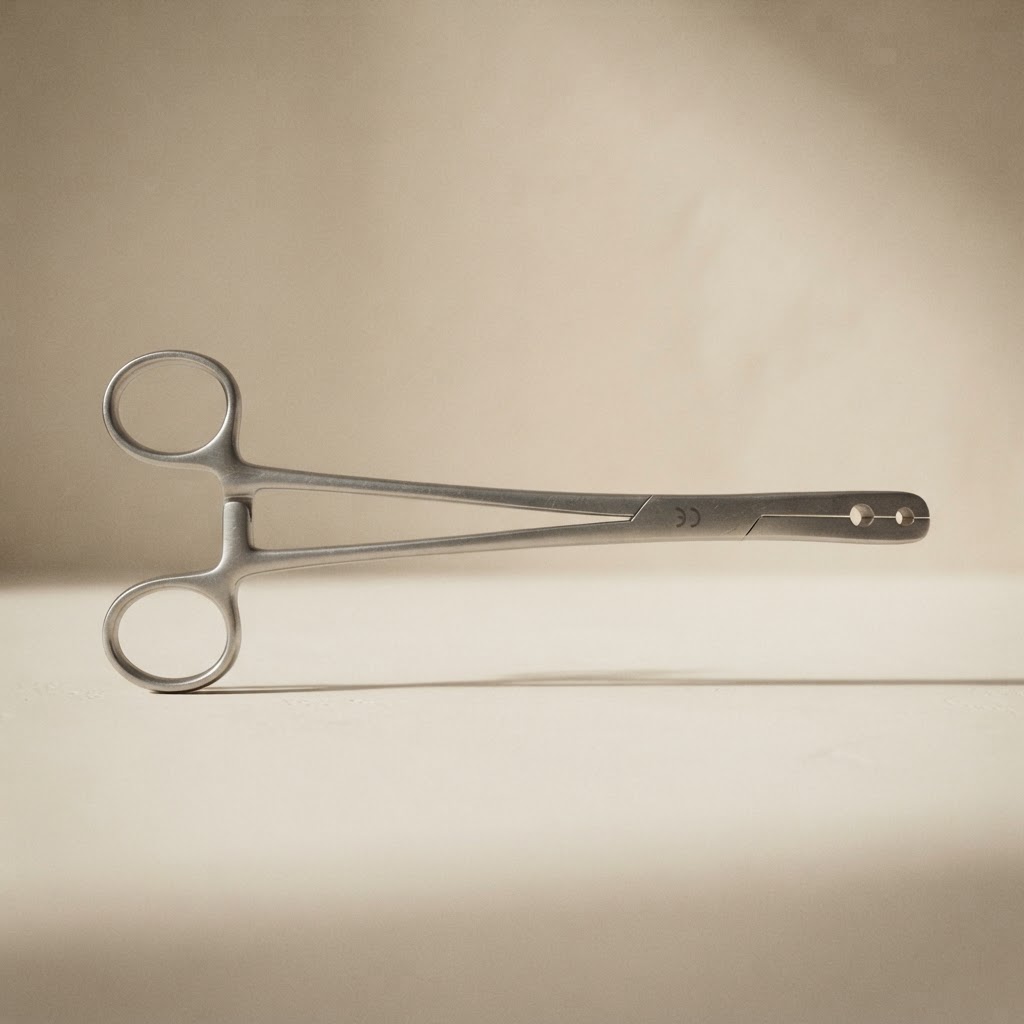 PINZA APRIETA TUBO MOD.MEDIANA — Tanatopraxia · Instrumental · Ref. 6055000 | Ramón Chao