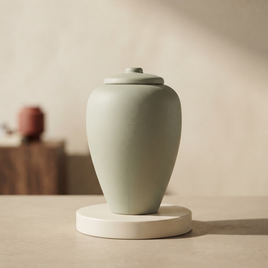 URNA ECOBIO ECOURN # VERDE — Incineración · Urnas degradables · Ref. 6652015 | Ramón Chao