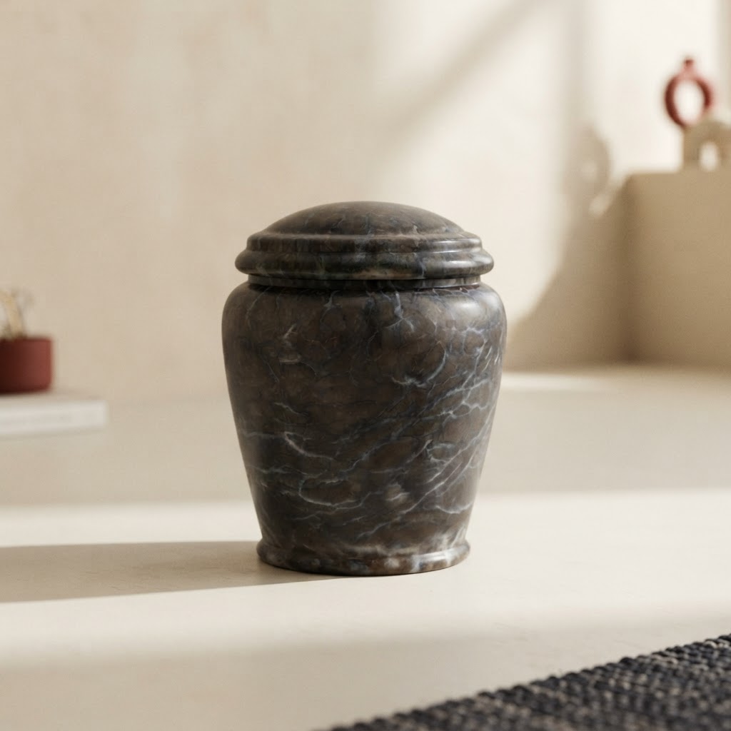 ALABASTER URN CAROLUS # GLOSS OXIDE — Cremation · Urnas alabastro, cristal y otros · Ref. 6894002 | Ramón Chao